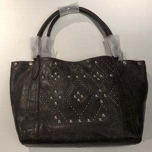 FRYE MELISSA NATIVE SUN STUD SHOULDER BAG NWT